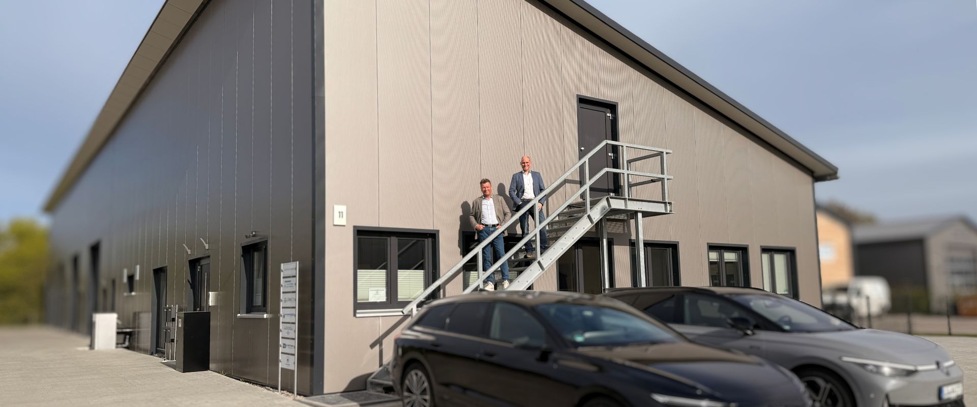 Lagerhalle der Industrievertretung Meyer